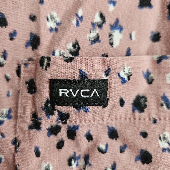 RVCA - MENS OLIVER WOVEN SHIRT SZ SMALL - Picture 6 of 9
